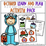 October Learn and Play Toddler Activities