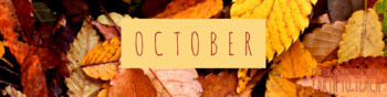 Preview of October Leaves: Google Classroom Header Banner