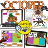 October Lesson Plans - Digital Pumpkins, Bats, Spiders, Ha