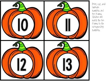 October Math Centers For First Grade by Growing Kinders | TPT