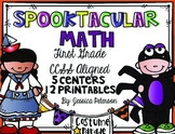 October Math Centers & Printables {Halloween Themed Melonh