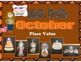October Math Crafts Place Value