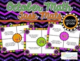 October Math Mats {second grade}