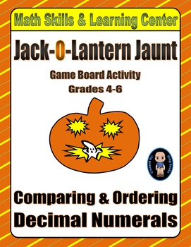 Preview of Halloween Math Skills & Learning Center (Decimal Bundle)