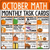 October Math Task Boxes