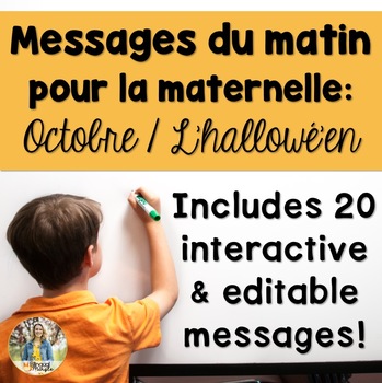 Preview of October Morning Messages/Messages du matin: octobre