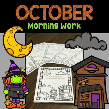 Preview of Morning Work-October