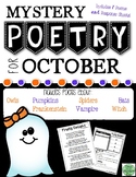 October Mystery Poetry Set