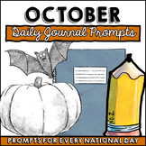 October National Day Journal Prompts