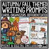 October November Fall Writing Journal Prompts Activities 3