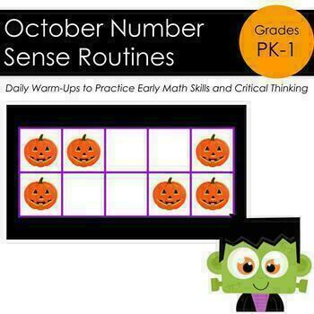 Preview of October Number Sense Routines