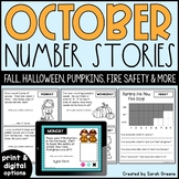October Number Stories (printable & digital versions)