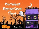 October Operations Pack: Common Core Addition and Subtraction