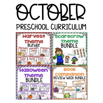 Preview of October Preschool Curriculum