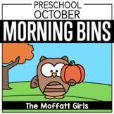 October Preschool/Pre-K Morning Bins! | Fall