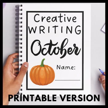 Preview of October Creative Writing Printable Version