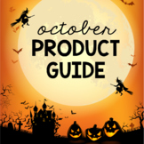 October Product Guide for First Grade, Kindergarten & Pre-K