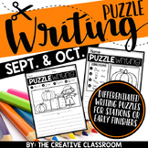 October Puzzle Writing
