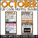 October QR Codes | Language Arts, Math, Science, and Socia
