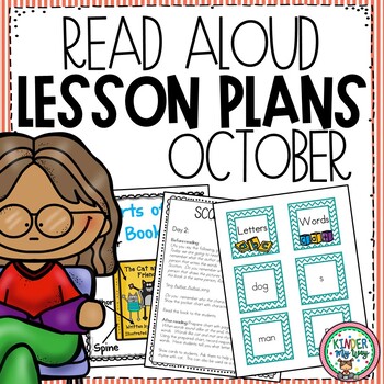 Preview of October Read Aloud Interactive Lesson Plans and Activities PreK & Kindergarten