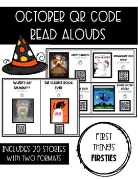 Preview of October Read Aloud QR Codes