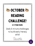 October Reading Challenge! (Ages 6-8)