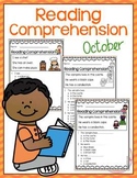 October Reading Comprehension