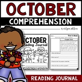 October Reading Comprehension Passages - Journal