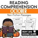 October Reading Comprehension Passages and Questions