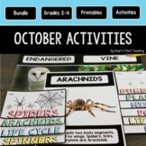 October Reading Passages | October Activities Bundle | Bat