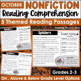 October Reading Passages with Comprehension Questions | Oc