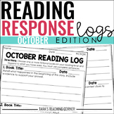 October Reading Response Log (Fiction and Nonfiction)