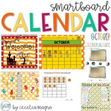 October SMARTBoard Calendar Morning Meeting First Grade
