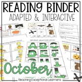 October Reading Binder