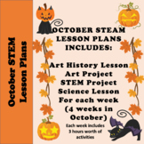 October STEAM Lessons for Elementary Grades