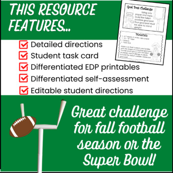 February STEM STEAM Challenge: Super Bowl Superbowl Football Edition