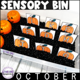 October Sensory Bin for Preschool, Pre-K & Kindergarten - 