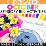 October Sensory Bin for Kindergarten