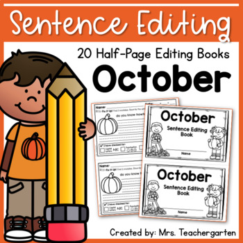 Preview of Sentence Editing - October