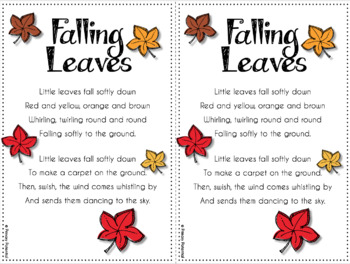 October Shared Reading: Poems and Lesson Plans by Primary Potential