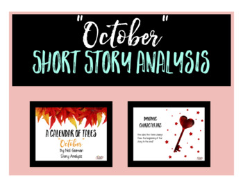 Preview of October: Short Story Unit for Middle School and High School