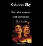 October Sky Movie guide    3 days with answer key