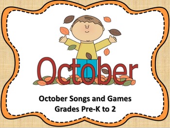 Preview of October Songs and Games