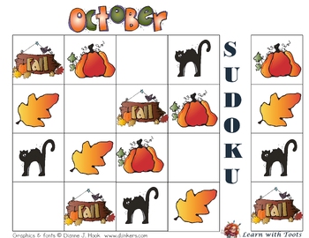 Preview of October Sudoku 2