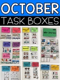 October Task Boxes