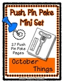 October Things - Push Pin Poke Printable - 20 + Pictures &