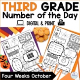 Halloween Math Activities | Place Value Worksheets | Numbe