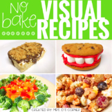 October Visual Recipes with REAL pictures ( for special ed