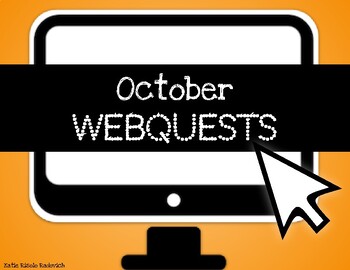Preview of October Webquests - Halloween, Columbus Day, Indigenous Peoples' Day, Yom Kippur