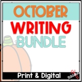 October Writing Lesson Activities 2nd 3rd Grade